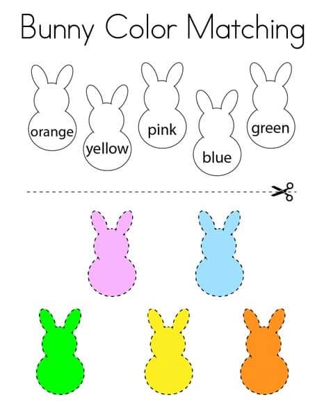 الوان و تلوين ورك شيت - Colors Worksheet