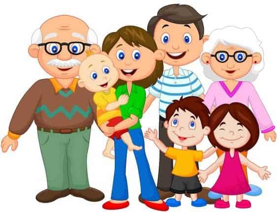 عائلتي ورك شيت - My Family Worksheet