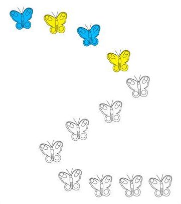بلاي سكول ورك شيت - Fun Worksheet for Play School