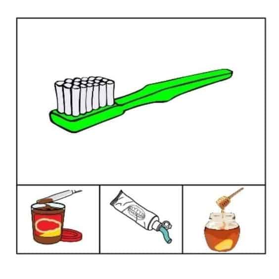 مطابقة الاشياء ورك شيت - Matching Objects Worksheet