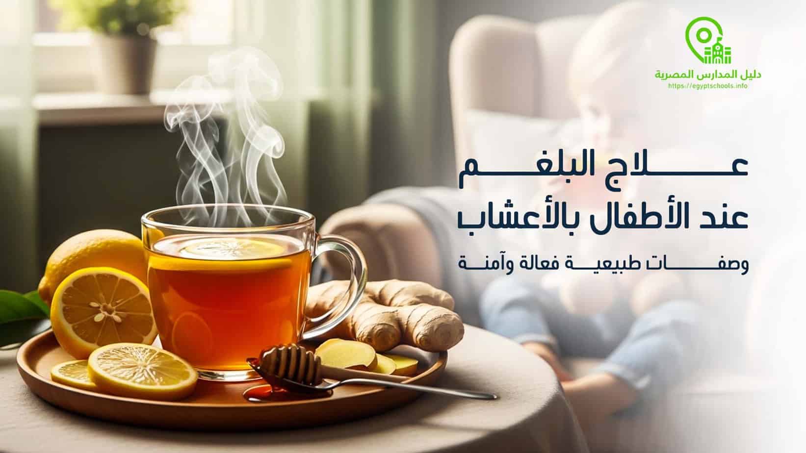 علاج البلغم عند الأطفال بالأعشاب